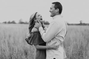 fun engagement photographer in lubbock