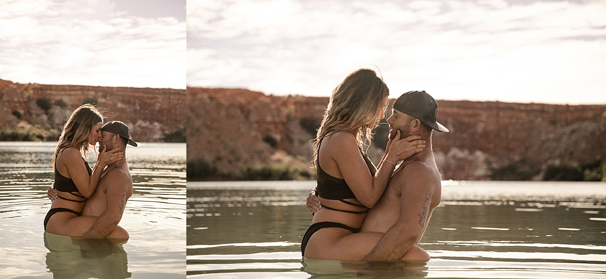 sexy couples shoot in lake