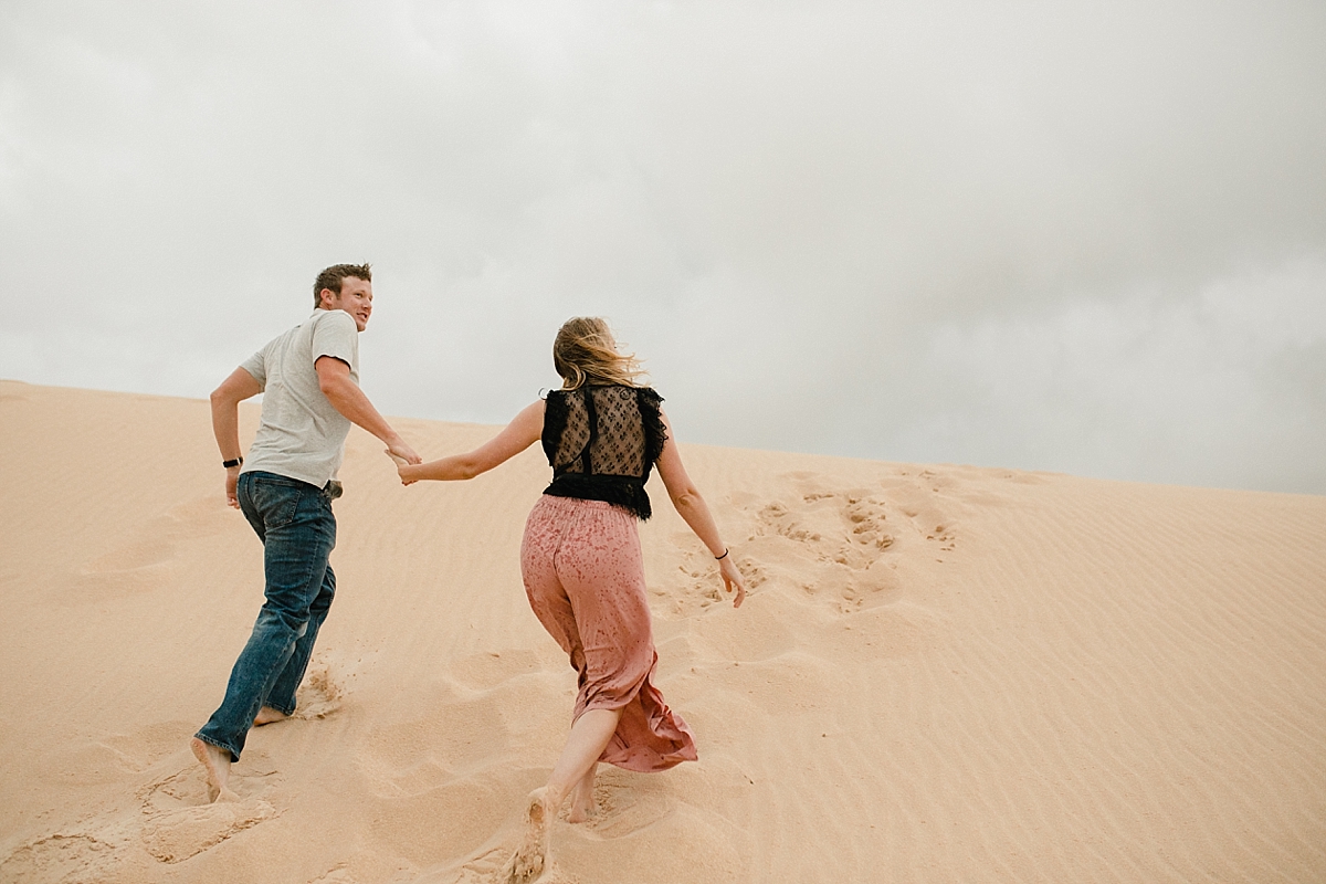 Jonna + Max | Rainy Sand Dune Engagement Session - Monahans Sandhills ...