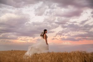 west texas bridal session